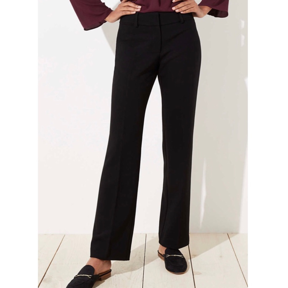 LOFT Business Julie Trouser in Black- New w/o tag